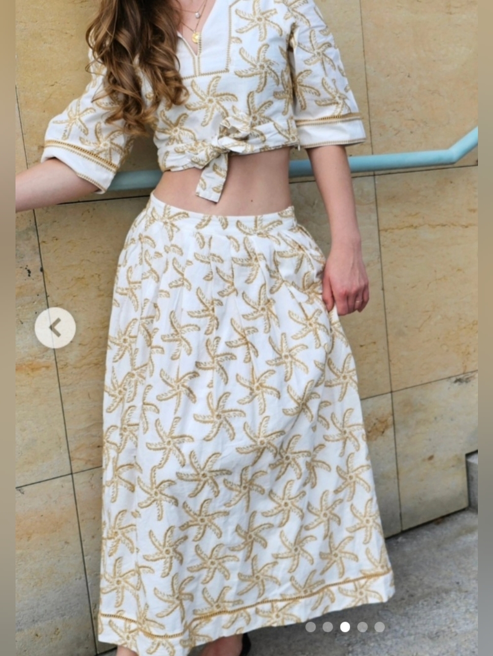 Scotch & Soda Embroidery Starfish Two-Piece Set